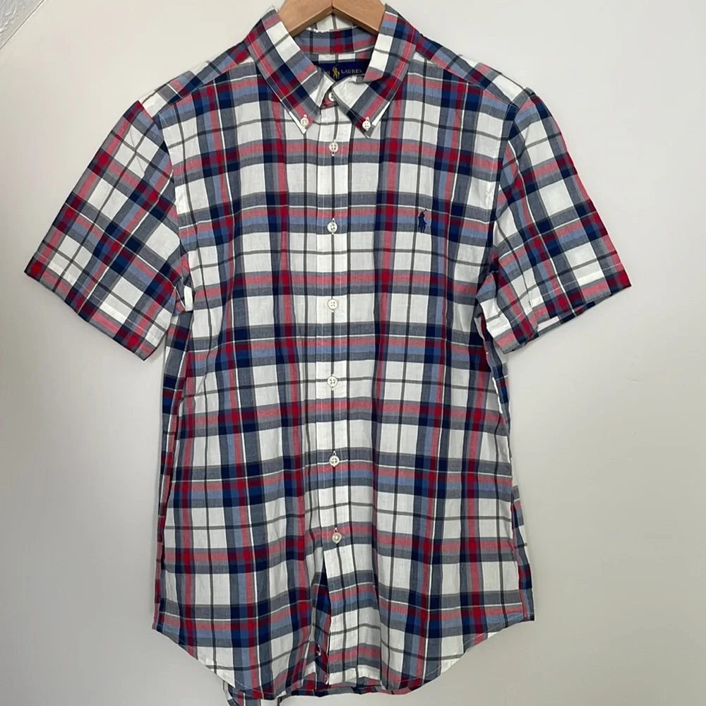 NWOT Ralph Lauren Plaid Button Down